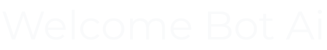 Welcome Bot Ai